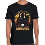Playera Iron Man Marvel Algodón Premium #1583