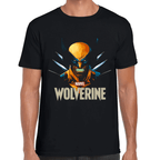 Playera Wolverine Marvel Algodón Premium #1586