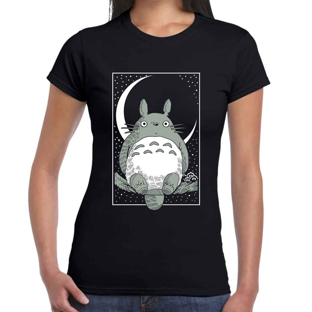Playera Dr. Totoro Studios Ghibli Algodón Premium #0001587 Imagen secundaria del producto