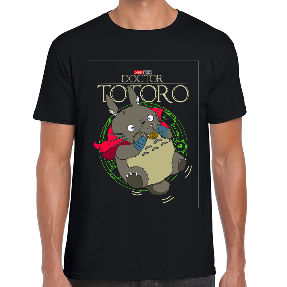 Playera Dr. Totoro Studios Ghibli Algodón Premium #0001588 Imagen principal del producto