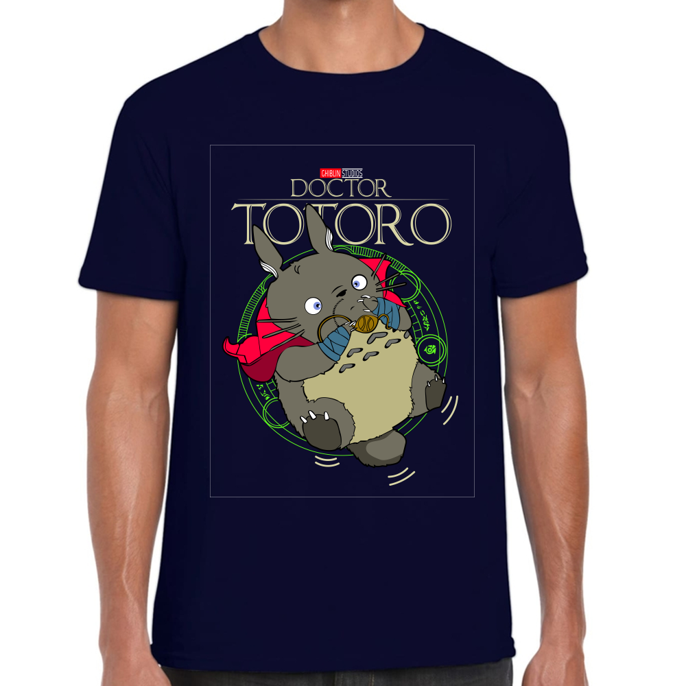 Playera Dr. Totoro Studios Ghibli Algodón Premium #0001588