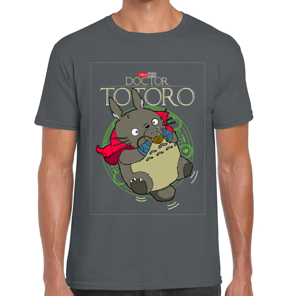 Playera Dr. Totoro Studios Ghibli Algodón Premium #0001588