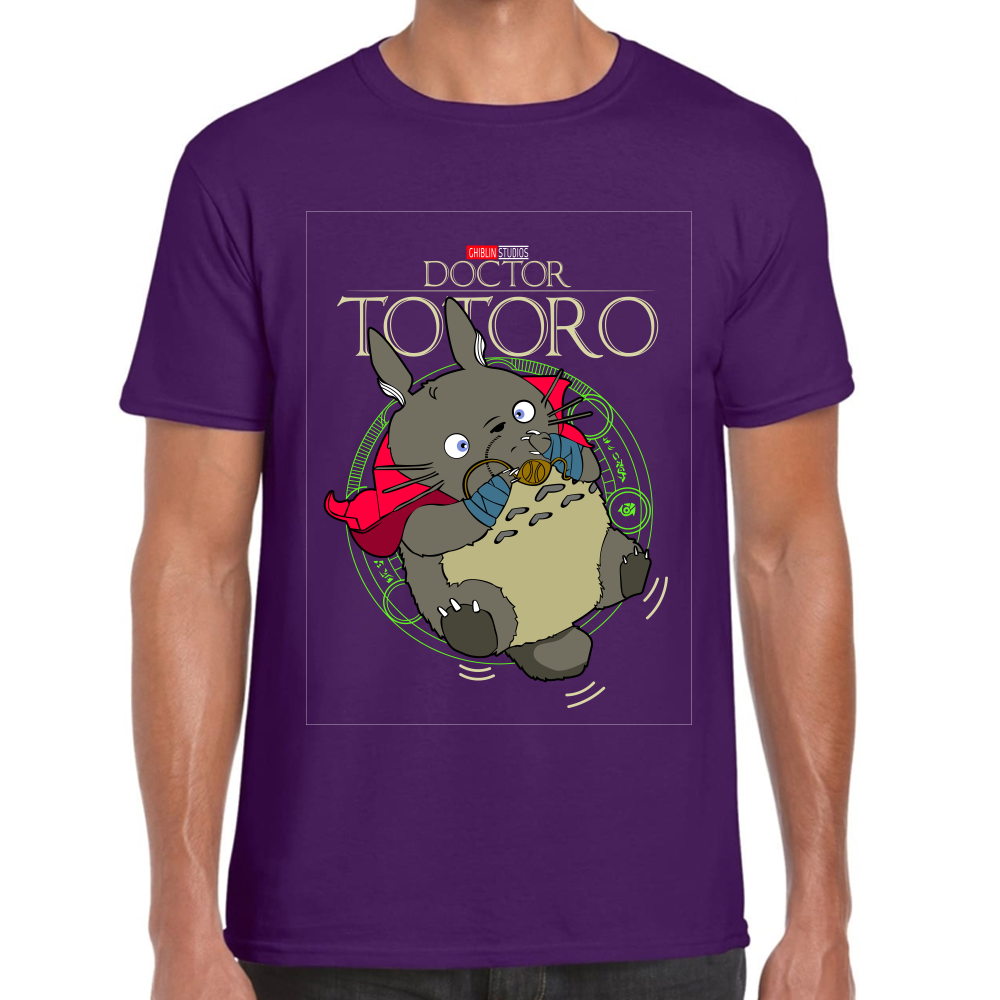 Playera Dr. Totoro Studios Ghibli Algodón Premium #0001588