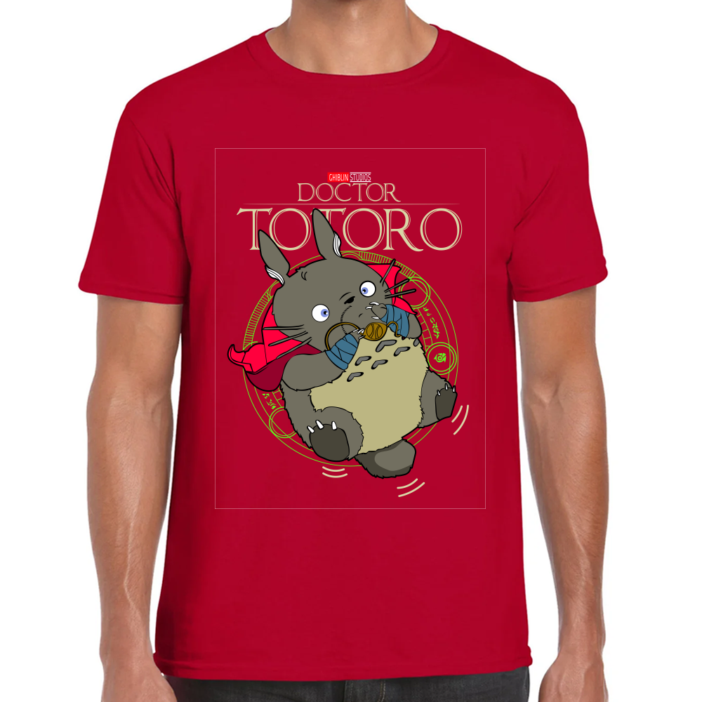 Playera Dr. Totoro Studios Ghibli Algodón Premium #0001588