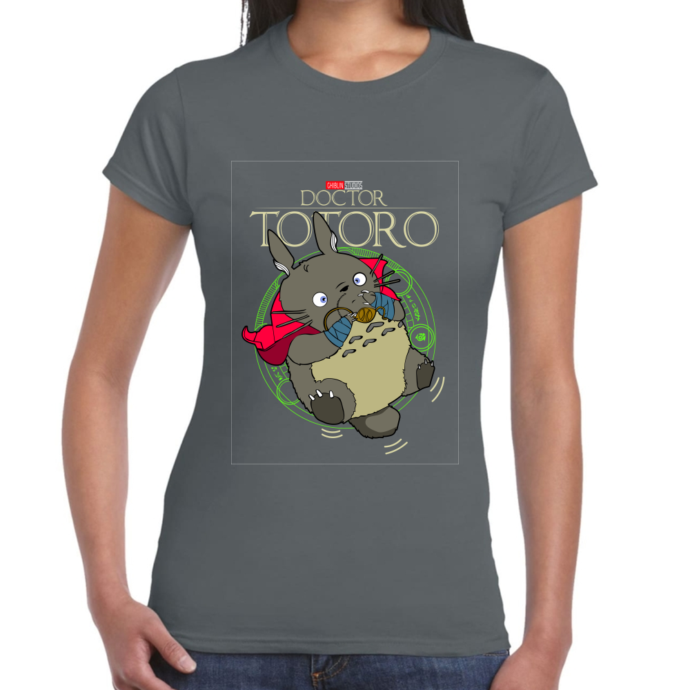 Playera Dr. Totoro Studios Ghibli Algodón Premium #0001588