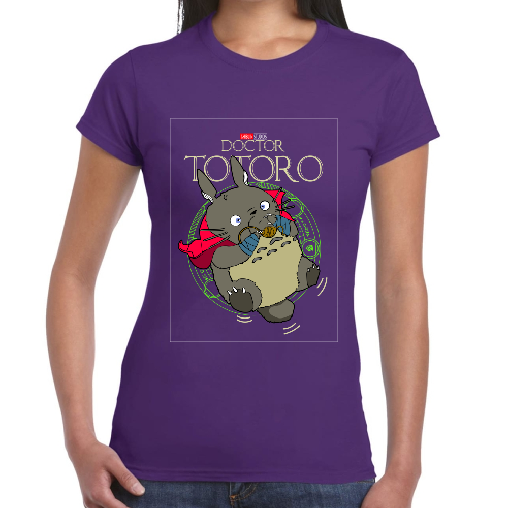 Playera Dr. Totoro Studios Ghibli Algodón Premium #0001588