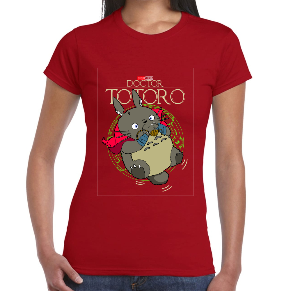 Playera Dr. Totoro Studios Ghibli Algodón Premium #0001588