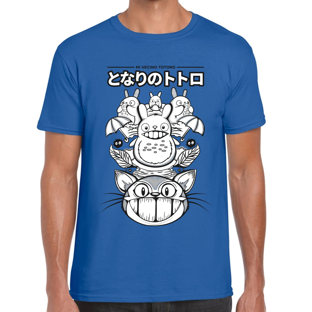 Playera Totoro Mi Vecino Algodón Premium #0001589