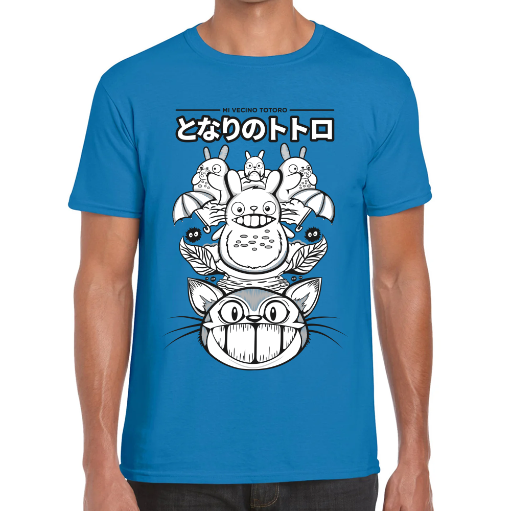 Playera Totoro Mi Vecino Algodón Premium #0001589