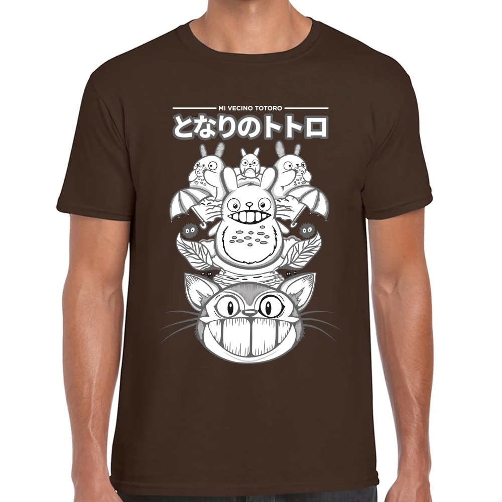 Playera Totoro Mi Vecino Algodón Premium #0001589