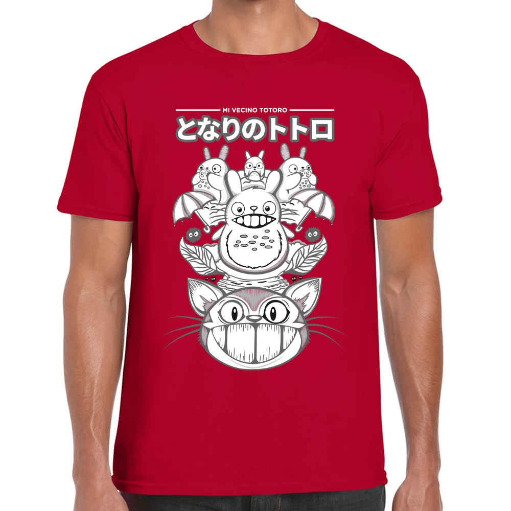 Playera Totoro Mi Vecino Algodón Premium #0001589