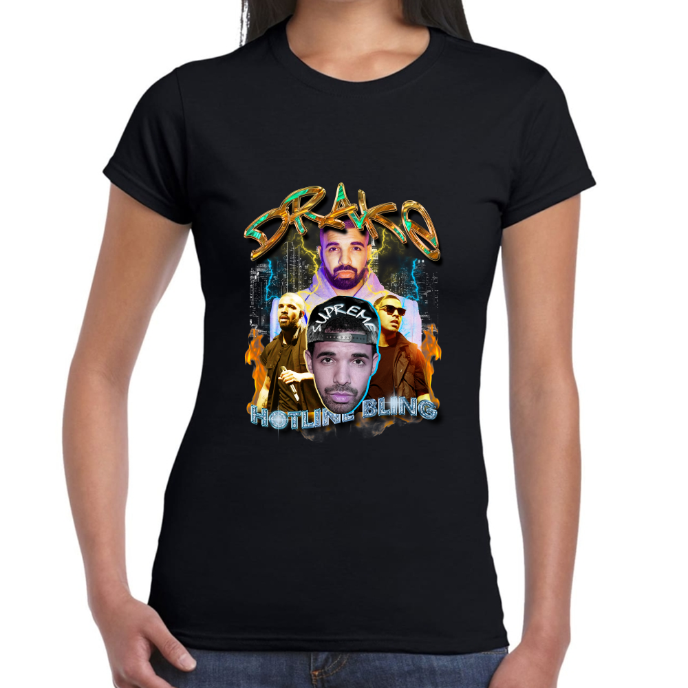 Playera Drake Hotline Bling Algodón Premium #0001598
