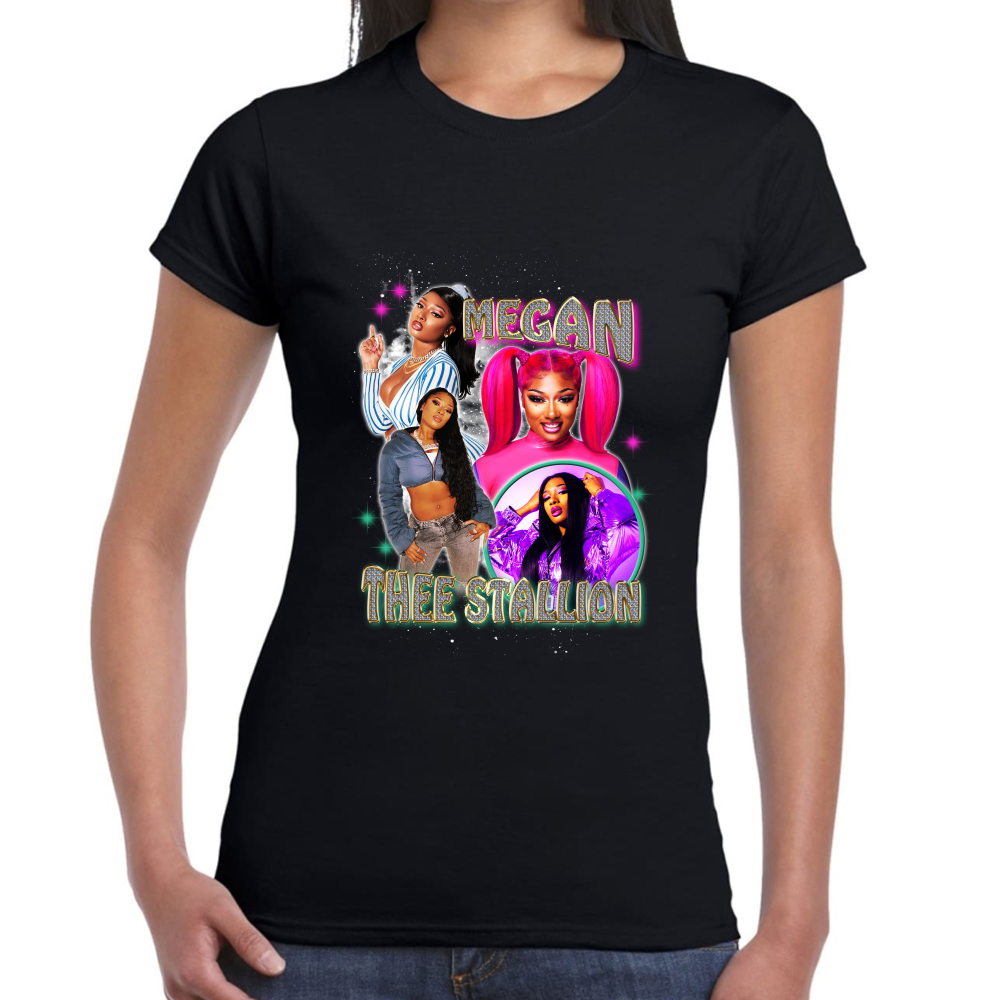 Playera Megan Thee Stallion Algodón Premium #0001605