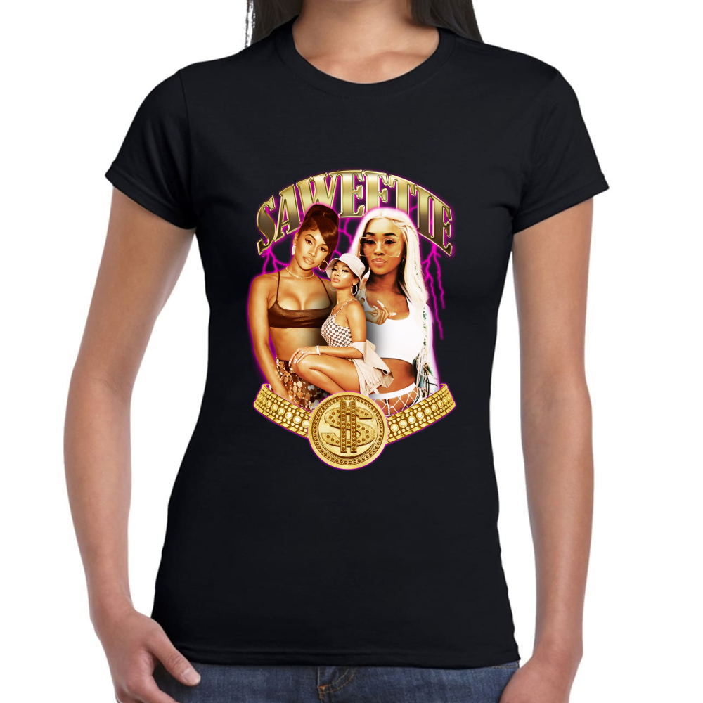 Playera Saweetie Algodón Premium #0001606