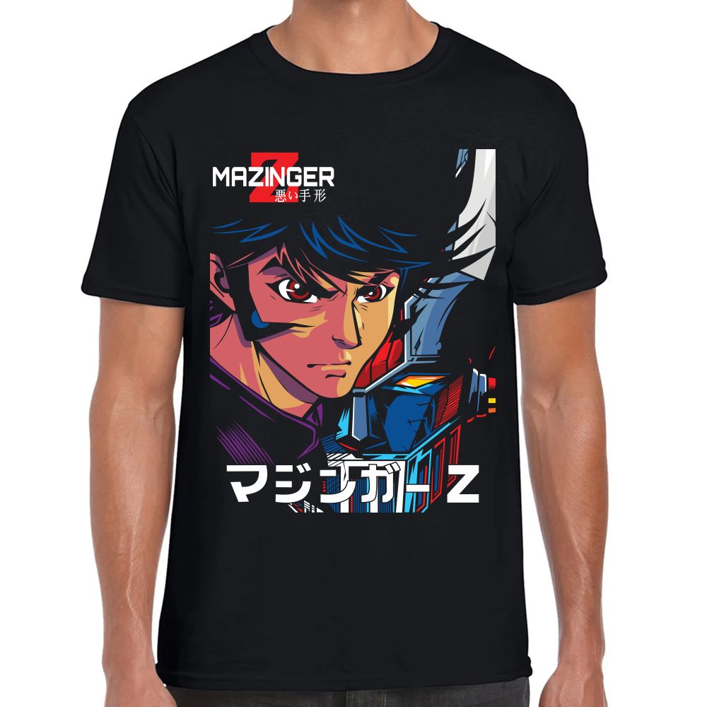 Playera Koji & Mazinger Z Algodón Premium #0001614