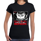 Playera Berserk Guts Black Swordman Algodón Premium #0001615