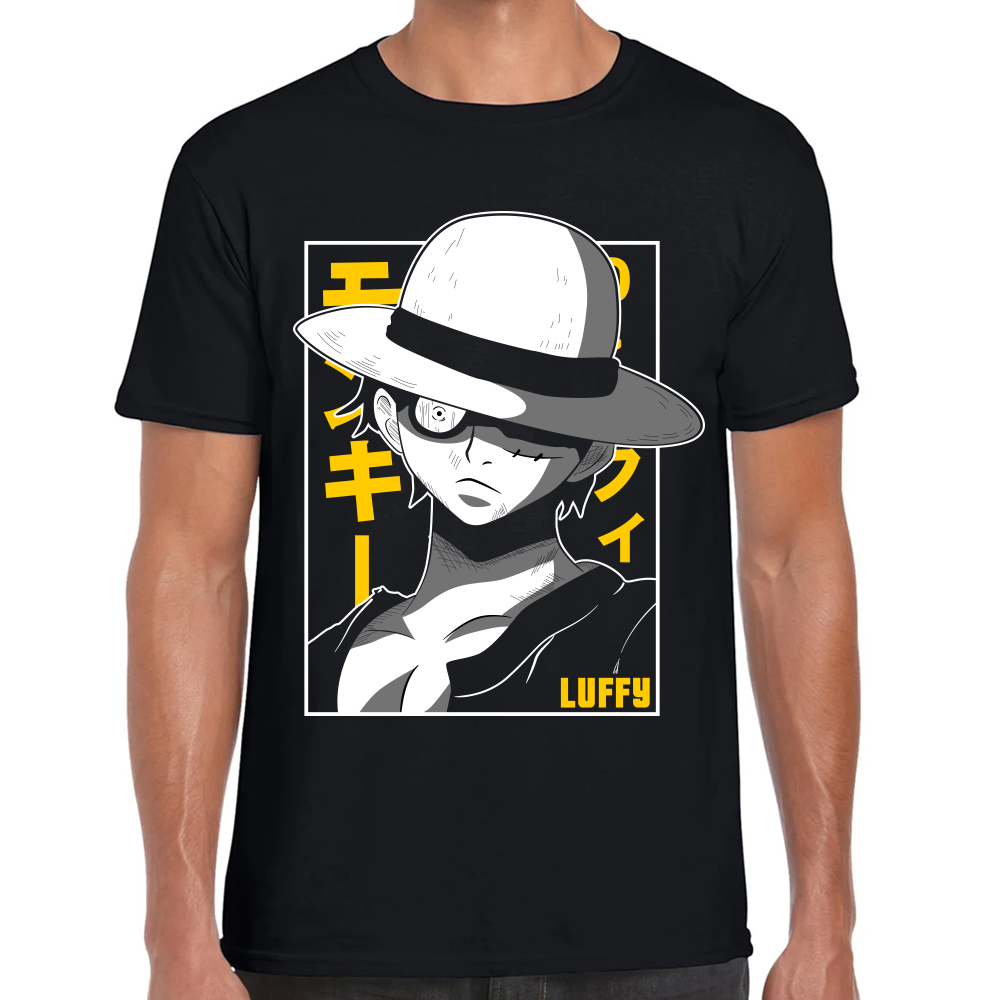 Playera One Piece Luffy Algodón Premium #0001620