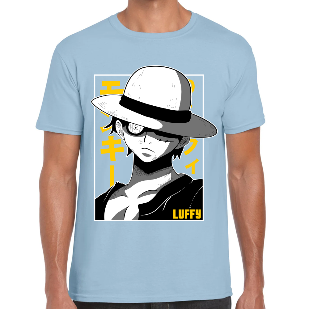 Playera One Piece Luffy Algodón Premium #0001620