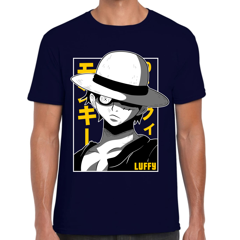 Playera One Piece Luffy Algodón Premium #0001620