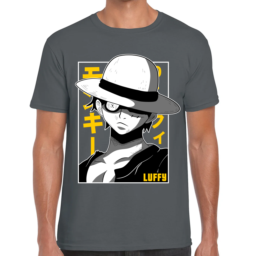 Playera One Piece Luffy Algodón Premium #0001620