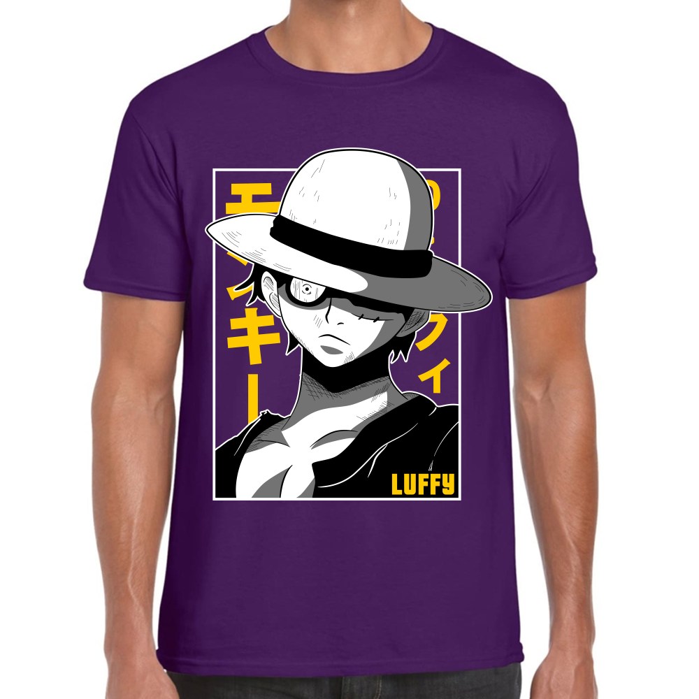 Playera One Piece Luffy Algodón Premium #0001620