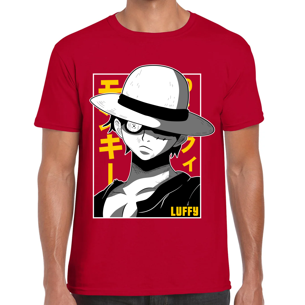 Playera One Piece Luffy Algodón Premium #0001620