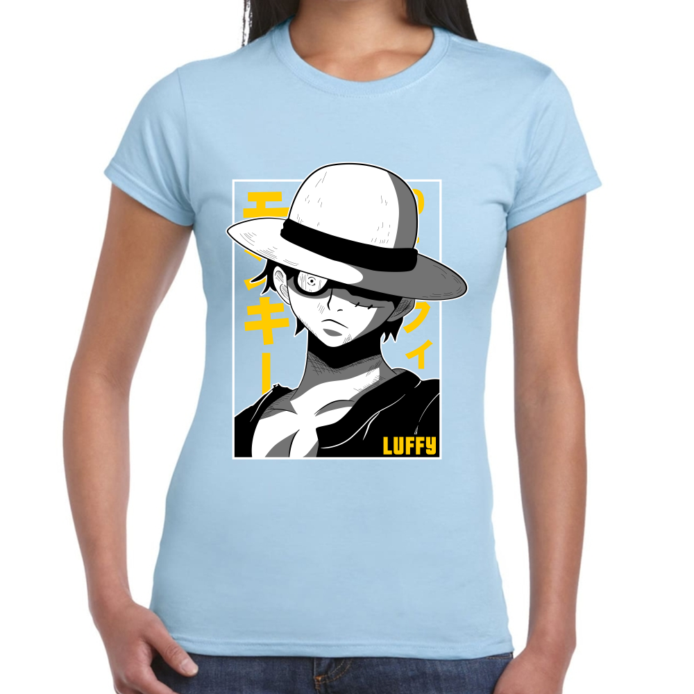 Playera One Piece Luffy Algodón Premium #0001620