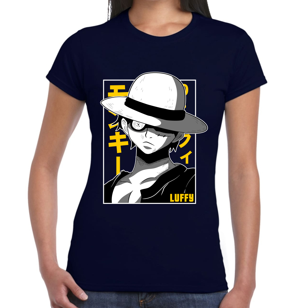 Playera One Piece Luffy Algodón Premium #0001620