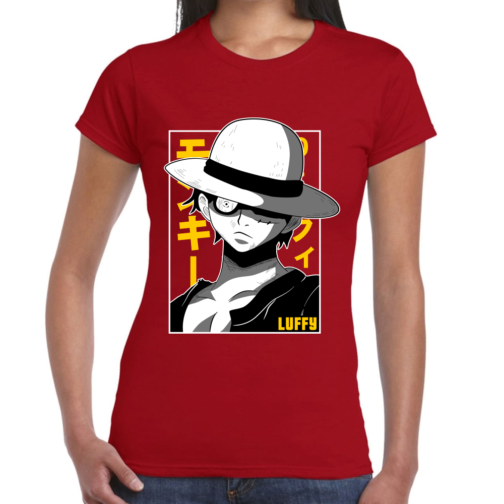 Playera One Piece Luffy Algodón Premium #0001620