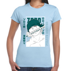 Playera One Piece Zoro Pirate Hunter Algodón Premium #0001621