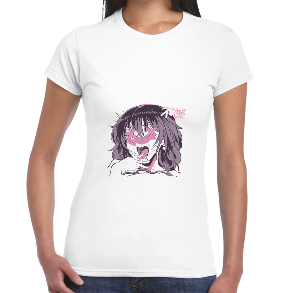 Playera Hentai Anime Algodón Premium #0001629