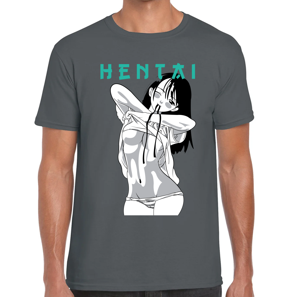 Playera Hentai Anime Algodón Premium #0001631