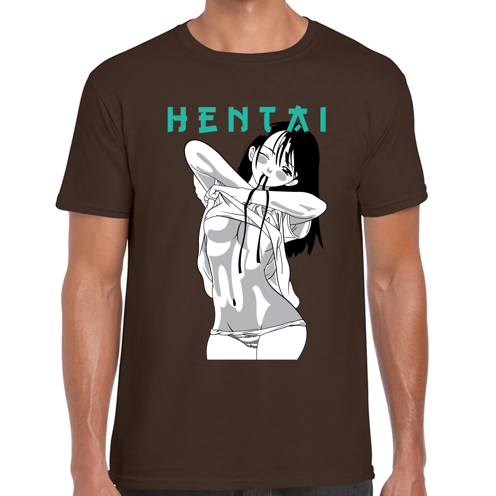 Playera Hentai Anime Algodón Premium #0001631