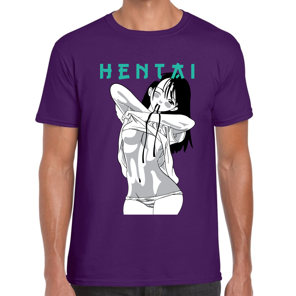 Playera Hentai Anime Algodón Premium #0001631