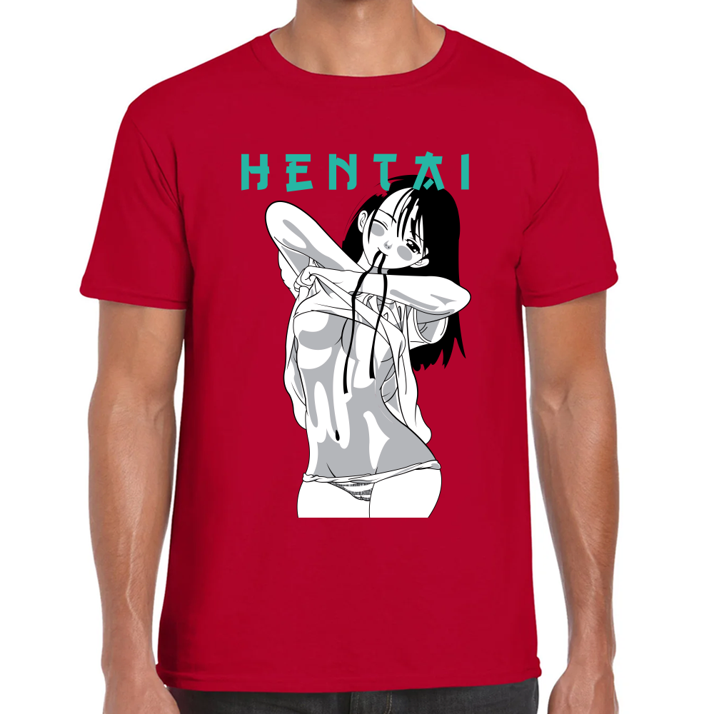 Playera Hentai Anime Algodón Premium #0001631