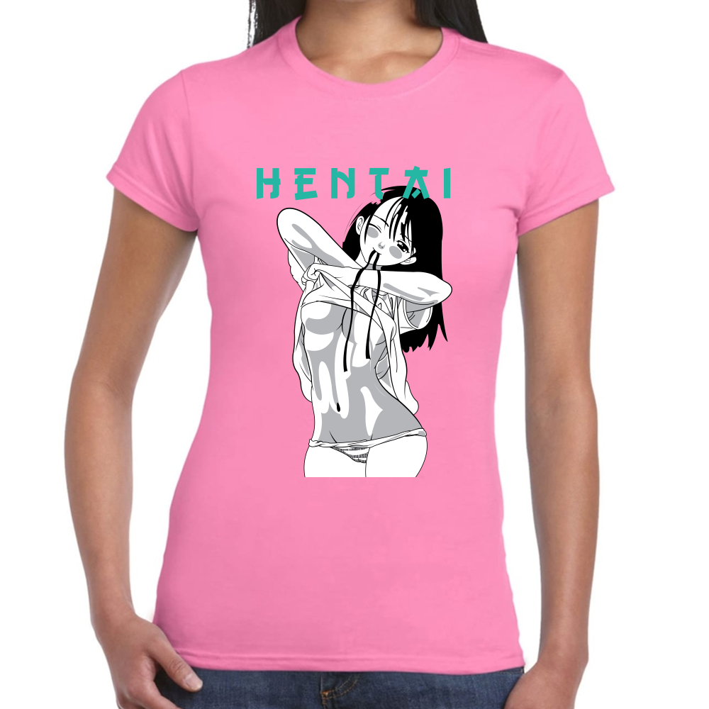 Playera Hentai Anime Algodón Premium #0001631