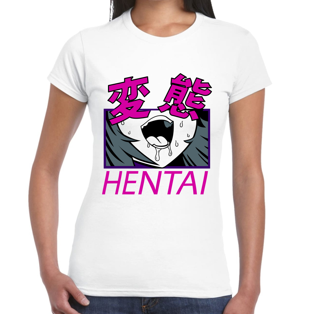 Playera Hentai Anime Algodón Premium #0001632 Imagen secundaria del producto