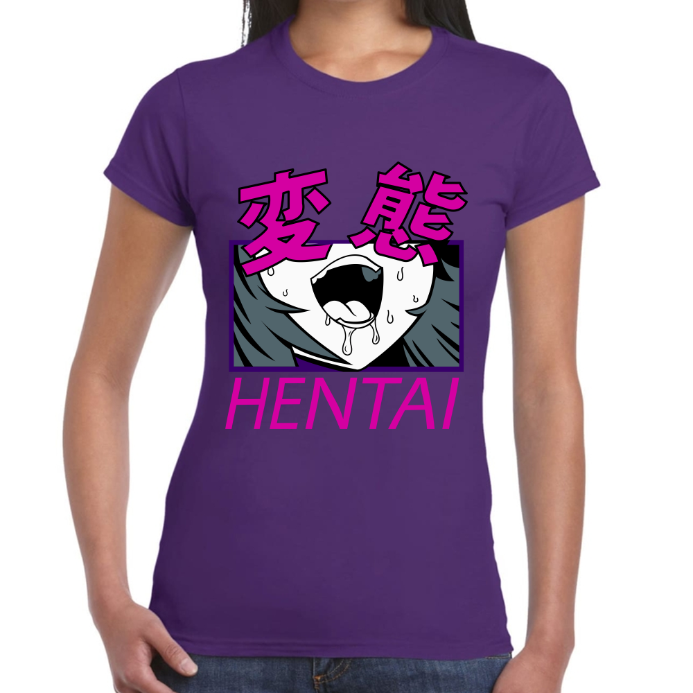 Playera Hentai Anime Algodón Premium #0001632