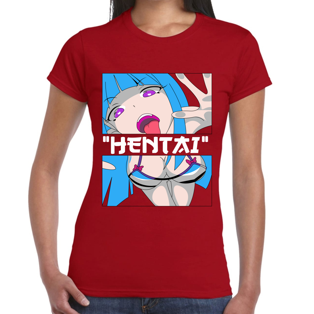 Playera Hentai Anime Algodón Premium #0001633
