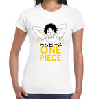 Playera One Piece Luffy Algodón Premium #0001634