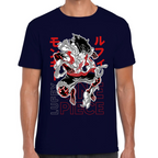 Playera One Piece Luffy Algodón Premium #0001635