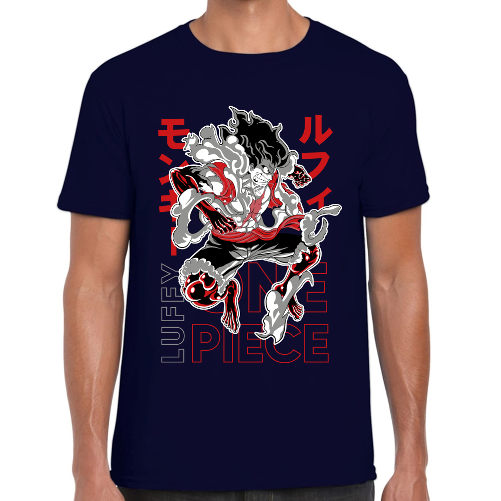 Playera One Piece Luffy Algodón Premium #0001635