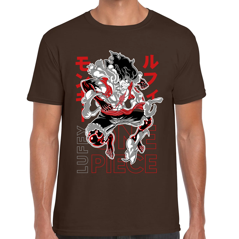 Playera One Piece Luffy Algodón Premium #0001635