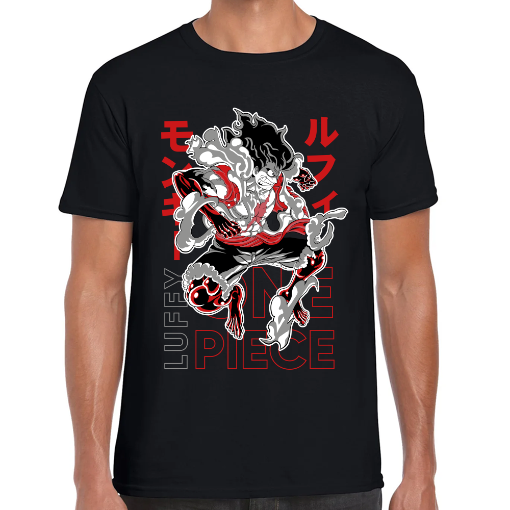Playera One Piece Luffy Algodón Premium #0001635