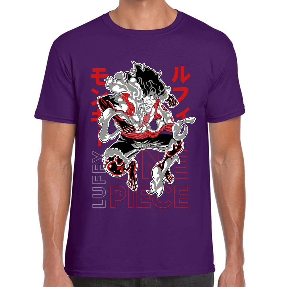 Playera One Piece Luffy Algodón Premium #0001635