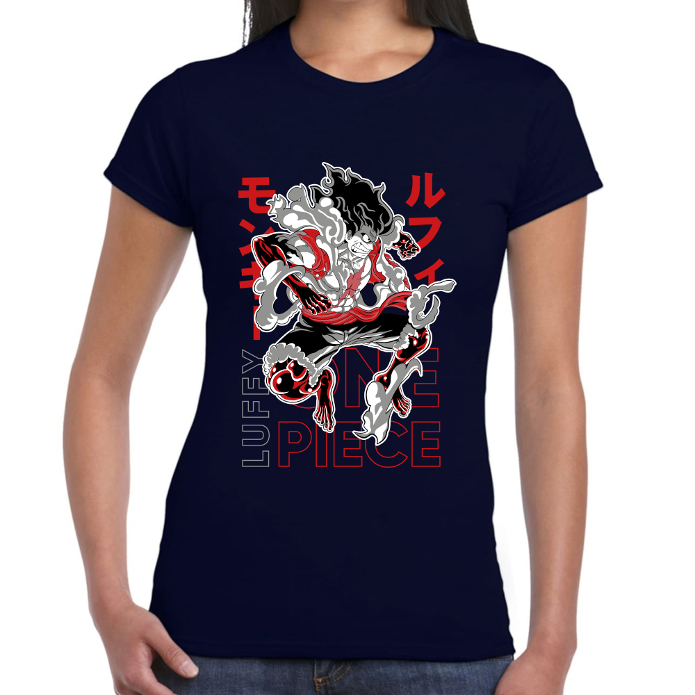 Playera One Piece Luffy Algodón Premium #0001635