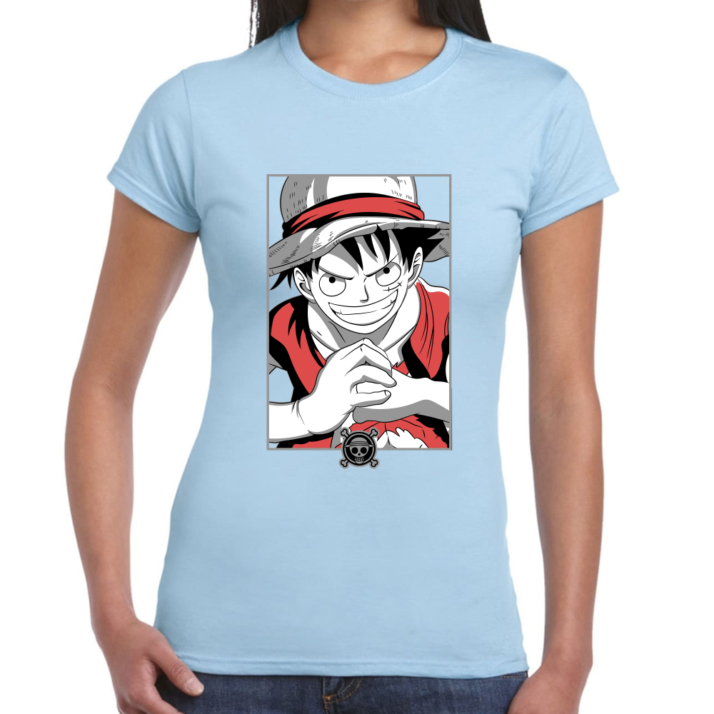 Playera One Piece Luffy Algodón Premium #0001636