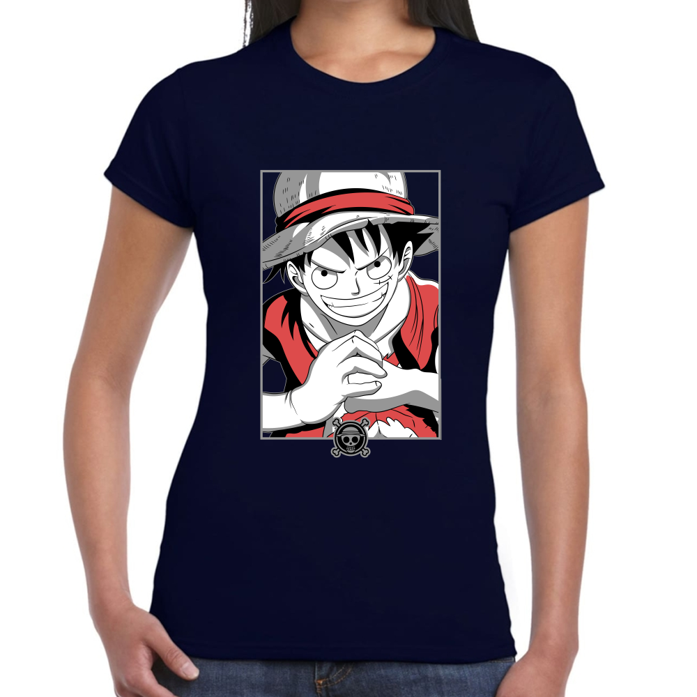 Playera One Piece Luffy Algodón Premium #0001636