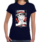 Playera One Piece Luffy Algodón Premium #0001636