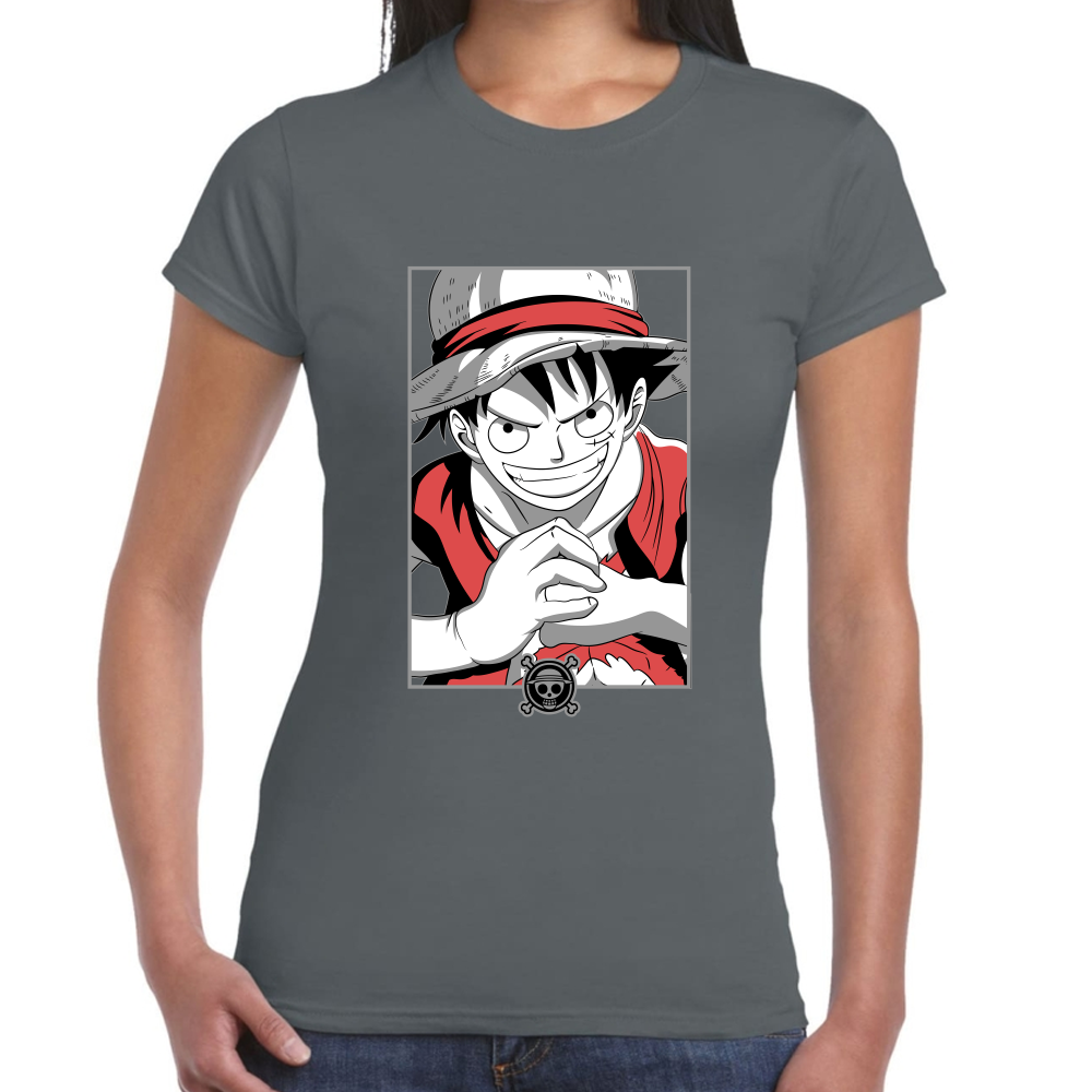 Playera One Piece Luffy Algodón Premium #0001636